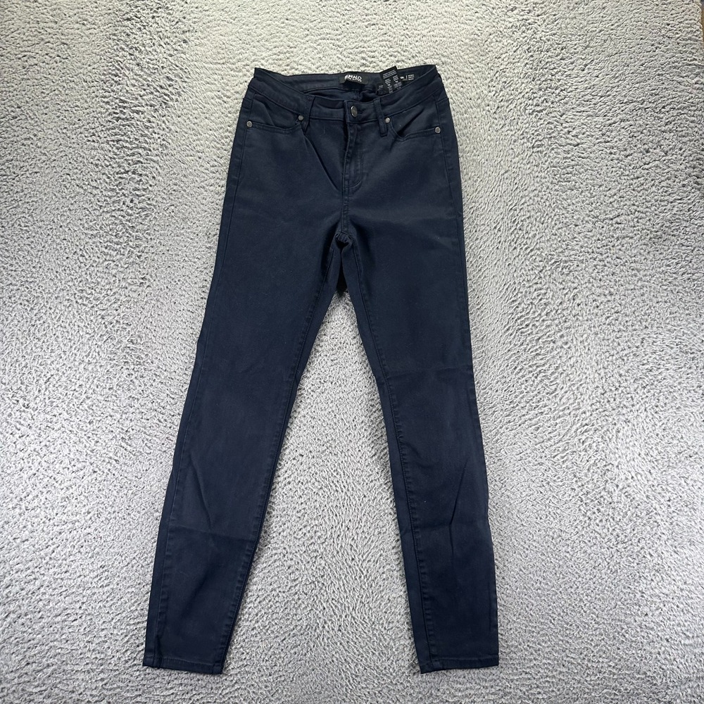 Buffalo David Bitton Royal Jeans Womens 4 Blue Denim Skinny Leg Workwear Stretch